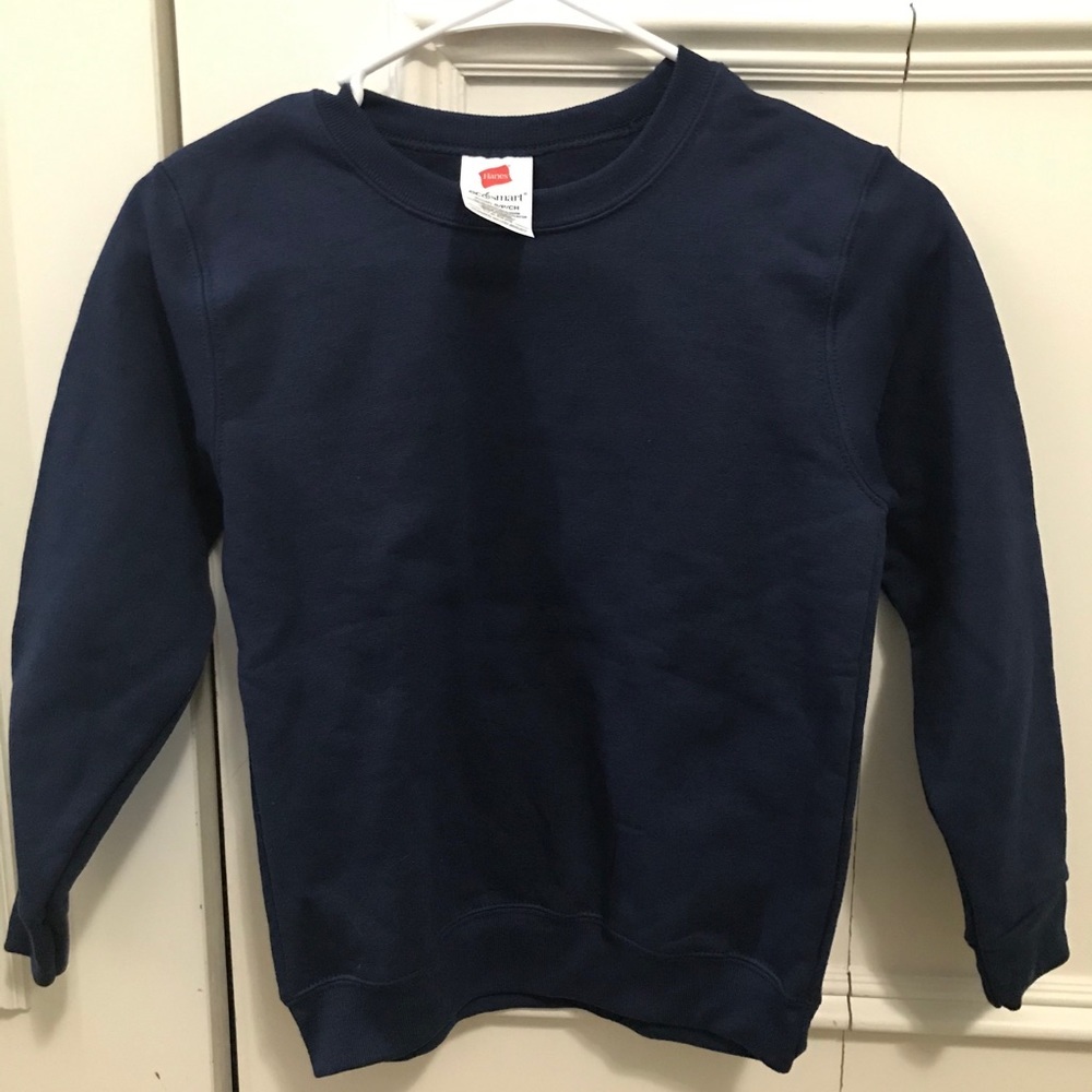 Hanes Boys Sweatshirt/Crewneck Size Small